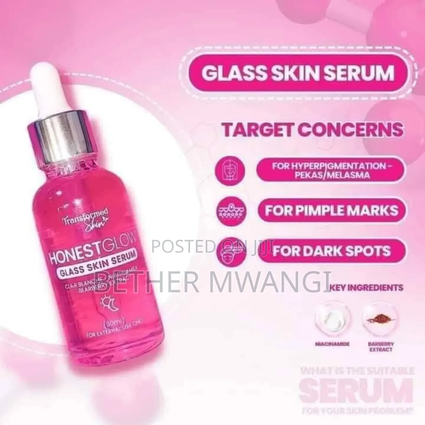 Honest Glow Facial Serums in Kenya