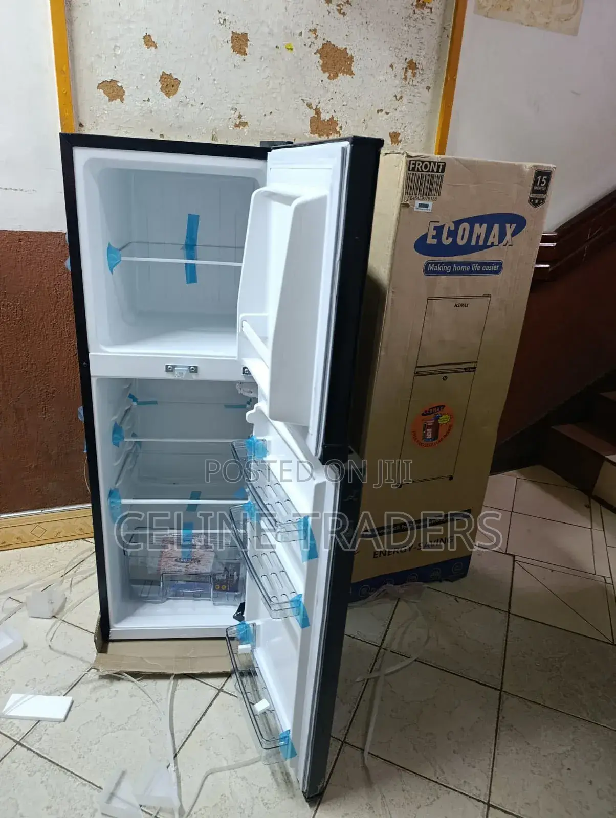 Ecomax 138litres Double Door Refrigerator