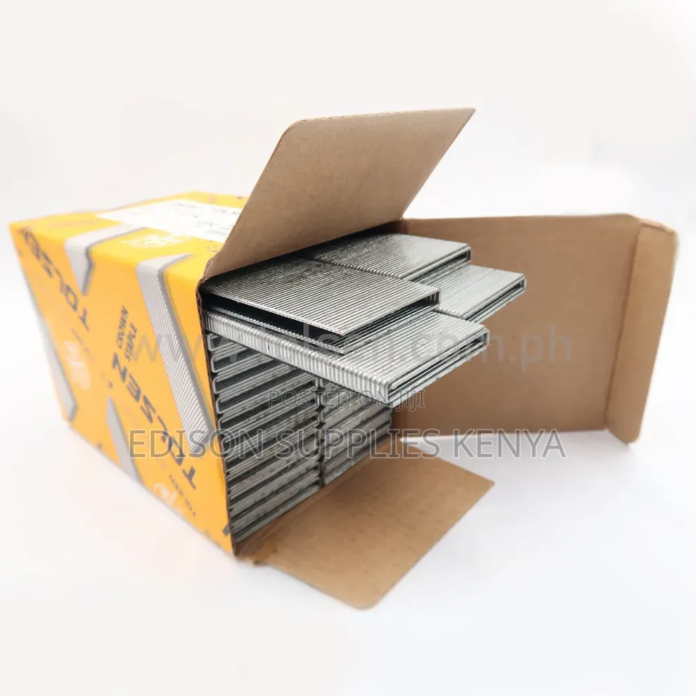Crown Staples Pins Air Stapler 40mm 5000Pc Nail GA18 Combo Brad Nailer