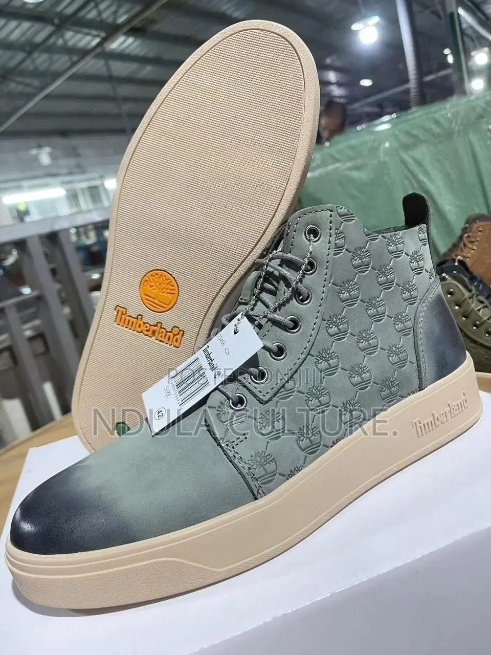 Timberland Logos High Top Lace Up Boots