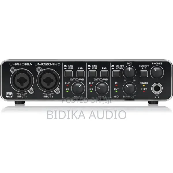 Behringer UMC204HD Soundcard