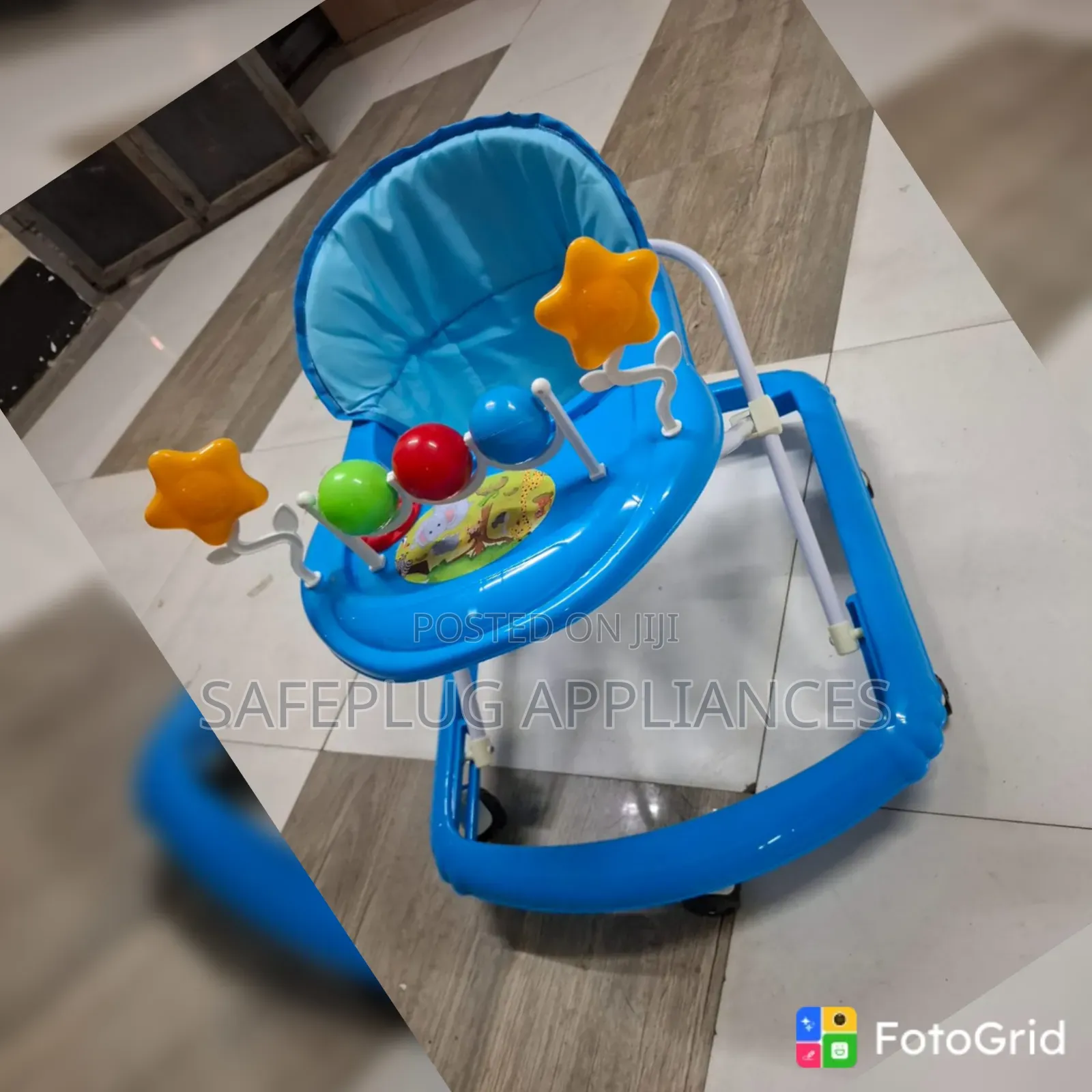 Baby Walker – Sturdy Rolling Walker With Comfortable Seat 🍼🔥