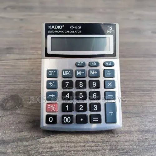 Calculators 12 Digits Kadio KD-100B Office Shop Mini Calculator