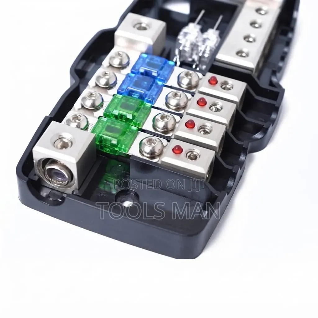 4-Way Fuse Block LED Indicator