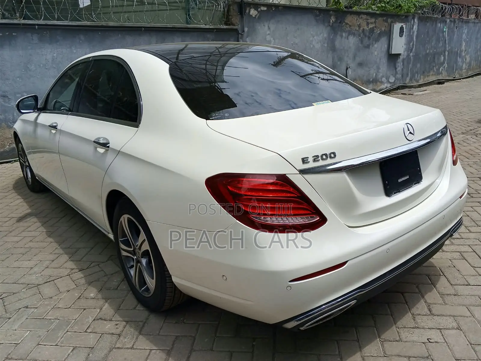 Mercedes-Benz E200 2019 White
