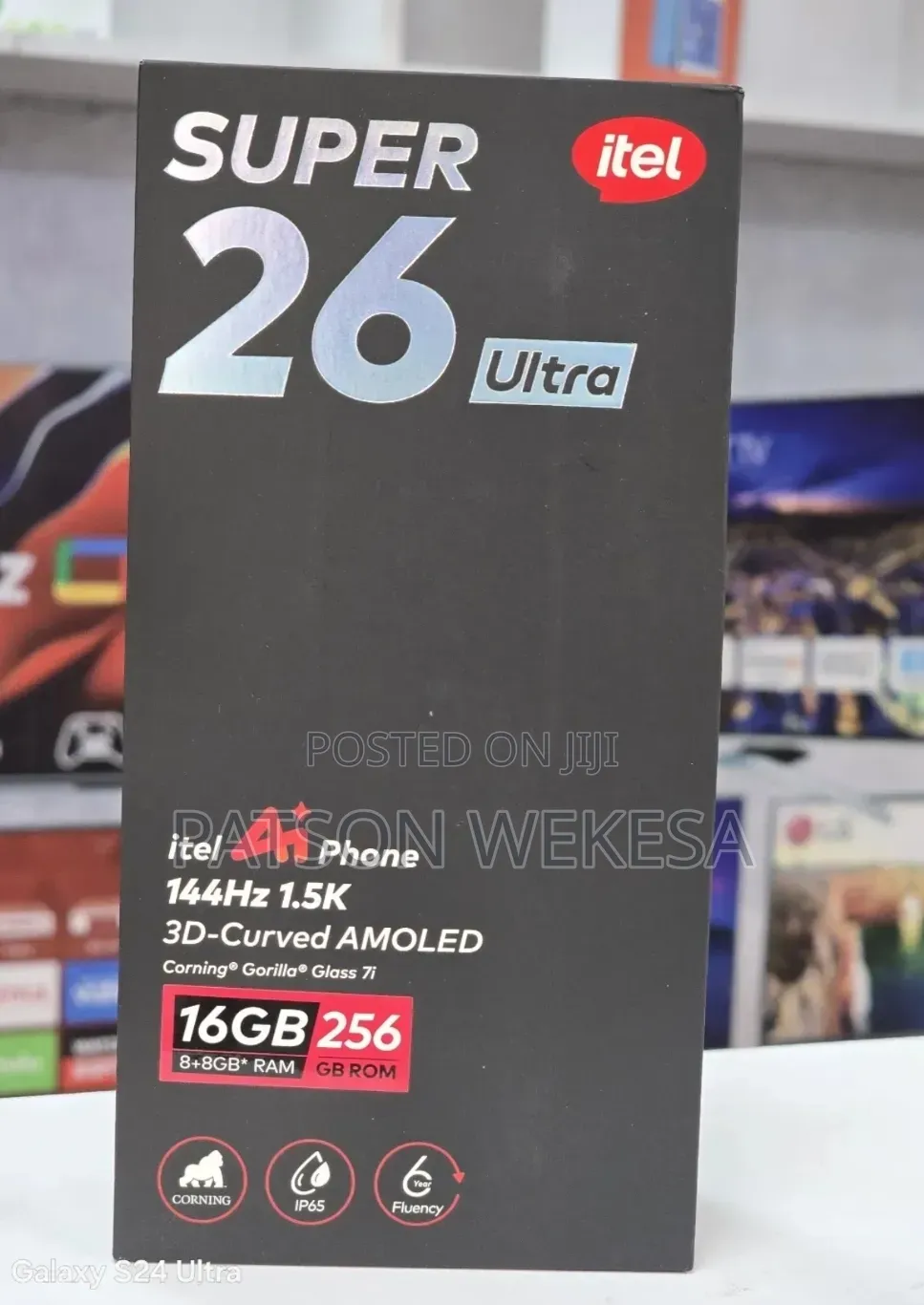 New Itel S26 Ultra 256 GB Blue