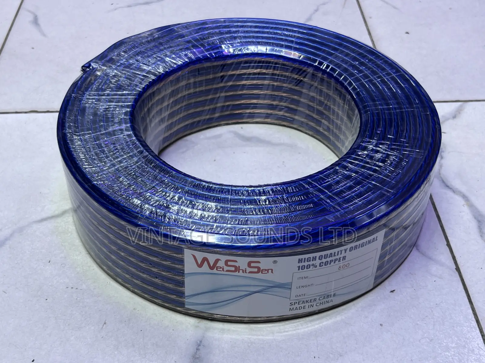 WSS Professional Gauge 800 Heavy Duty Speaker Cable (2.5 Mm2)