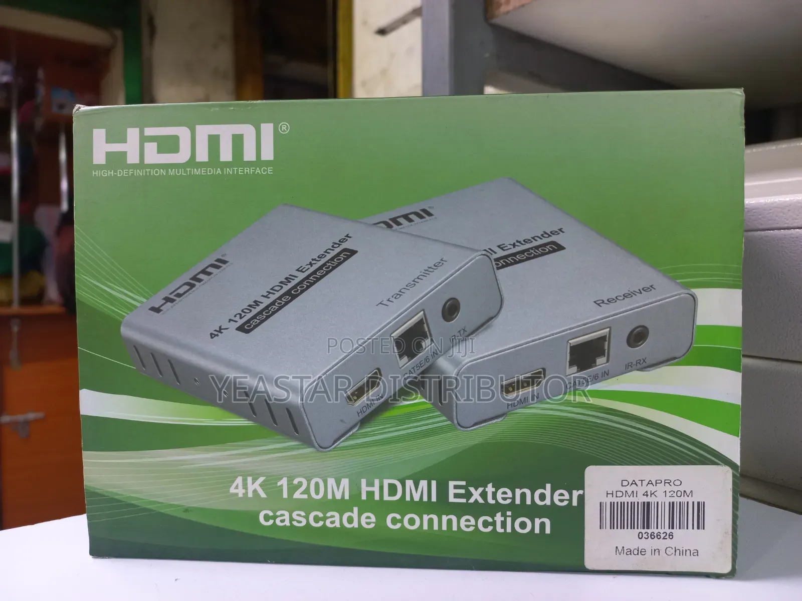 4k 120m Hdmi Extender Cascade Over Cat5e/Cat6