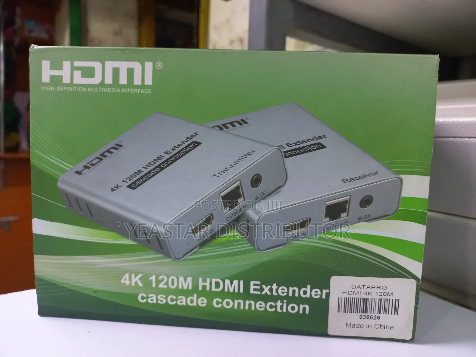 4k 120m Hdmi Extender Cascade Over Cat5e/Cat6