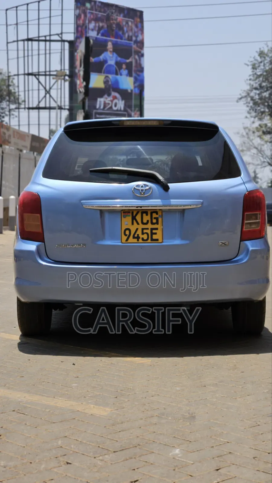 Toyota Corolla Fielder 1.5 Petrol FWD 2008 Blue