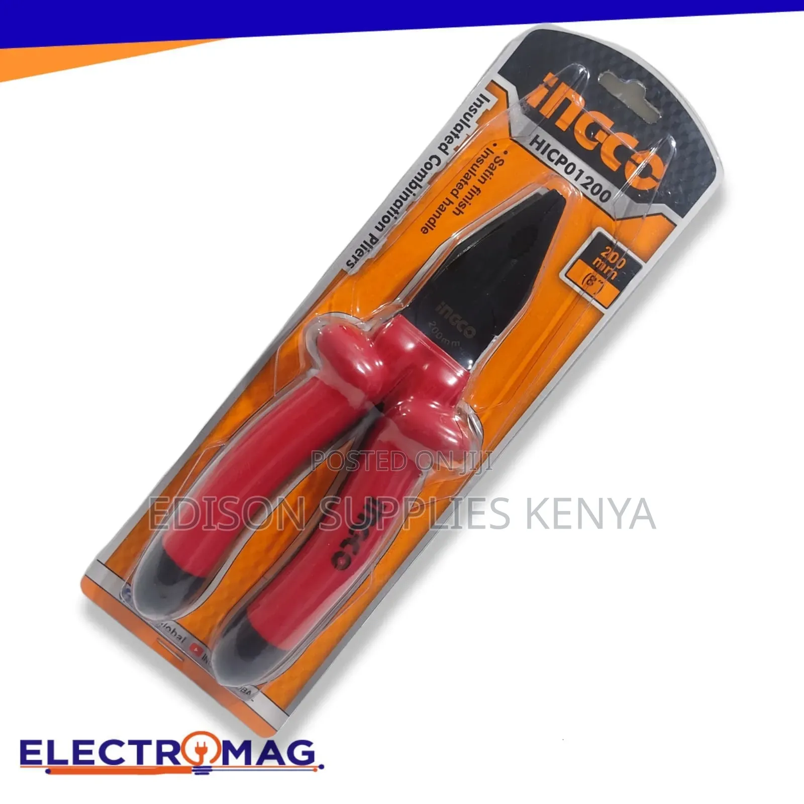 INGCO Insulated Universal Pliers 1000V 200mm(8”)
