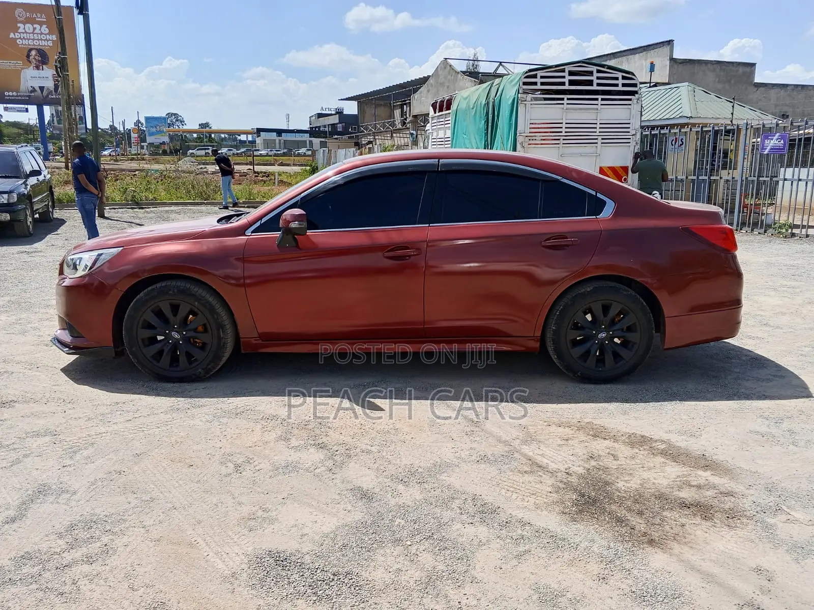 Subaru Legacy 2015 Red