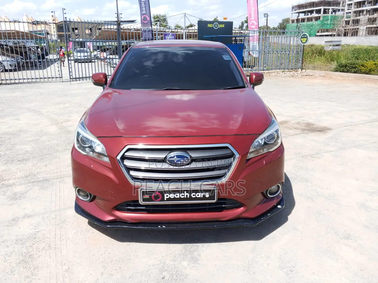 Subaru Legacy 2015 Red