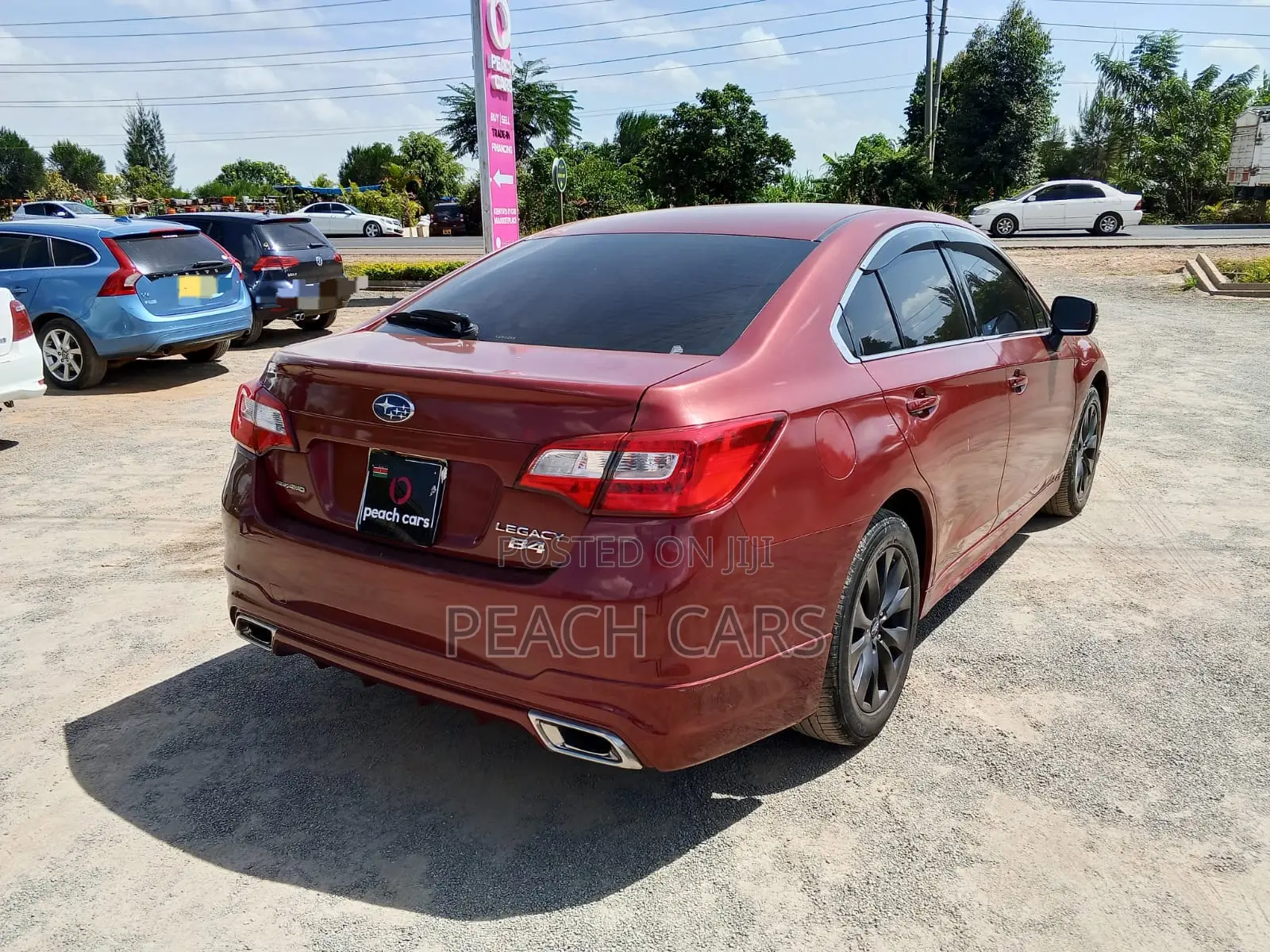 Subaru Legacy 2015 Red