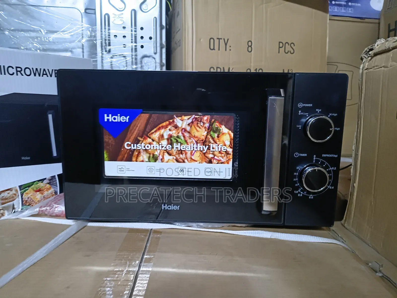 Haier 20 Litres Microwave – Black