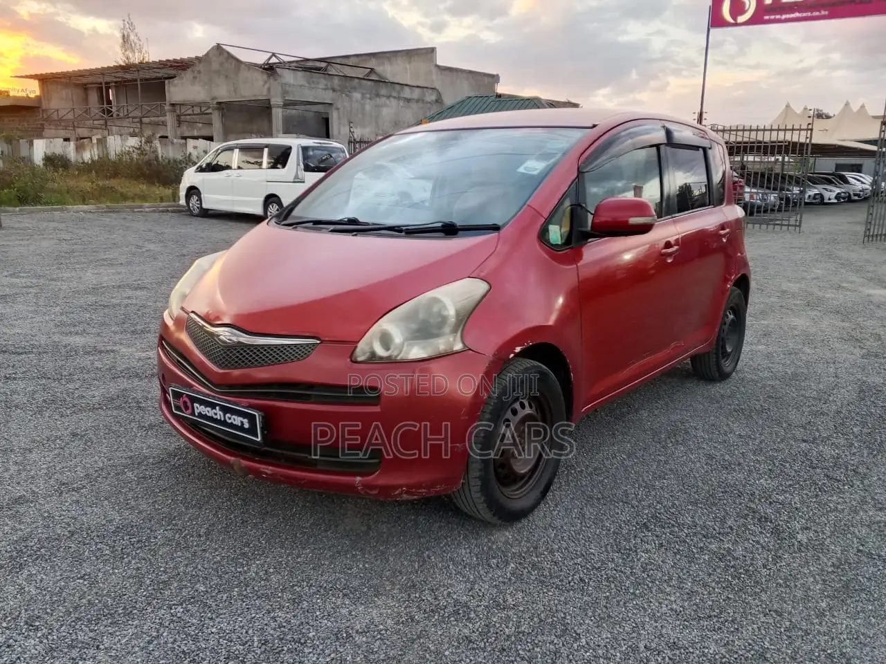 Toyota Ractis 2008 Red