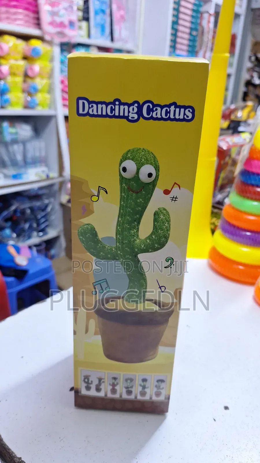 Dancing Cactus Plush Toy
