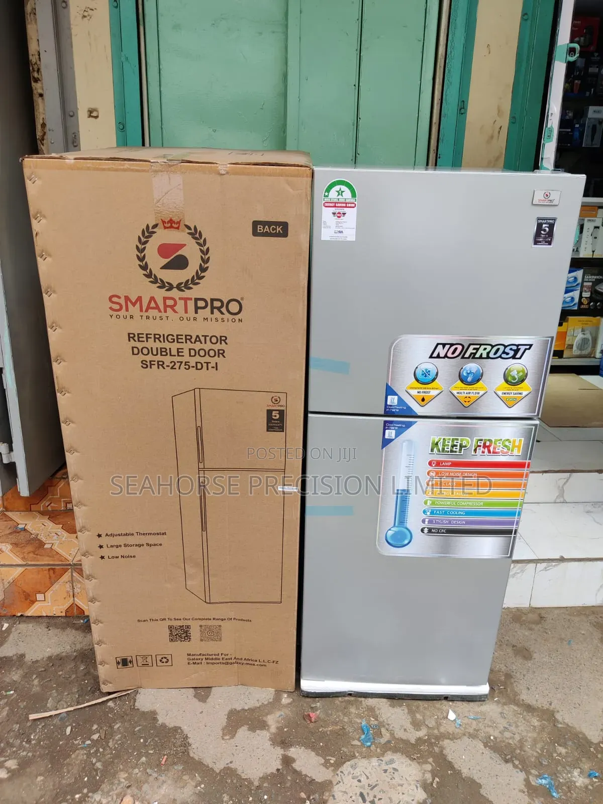 SmartPro Refrigerator Double Door – 275L No Frost |
