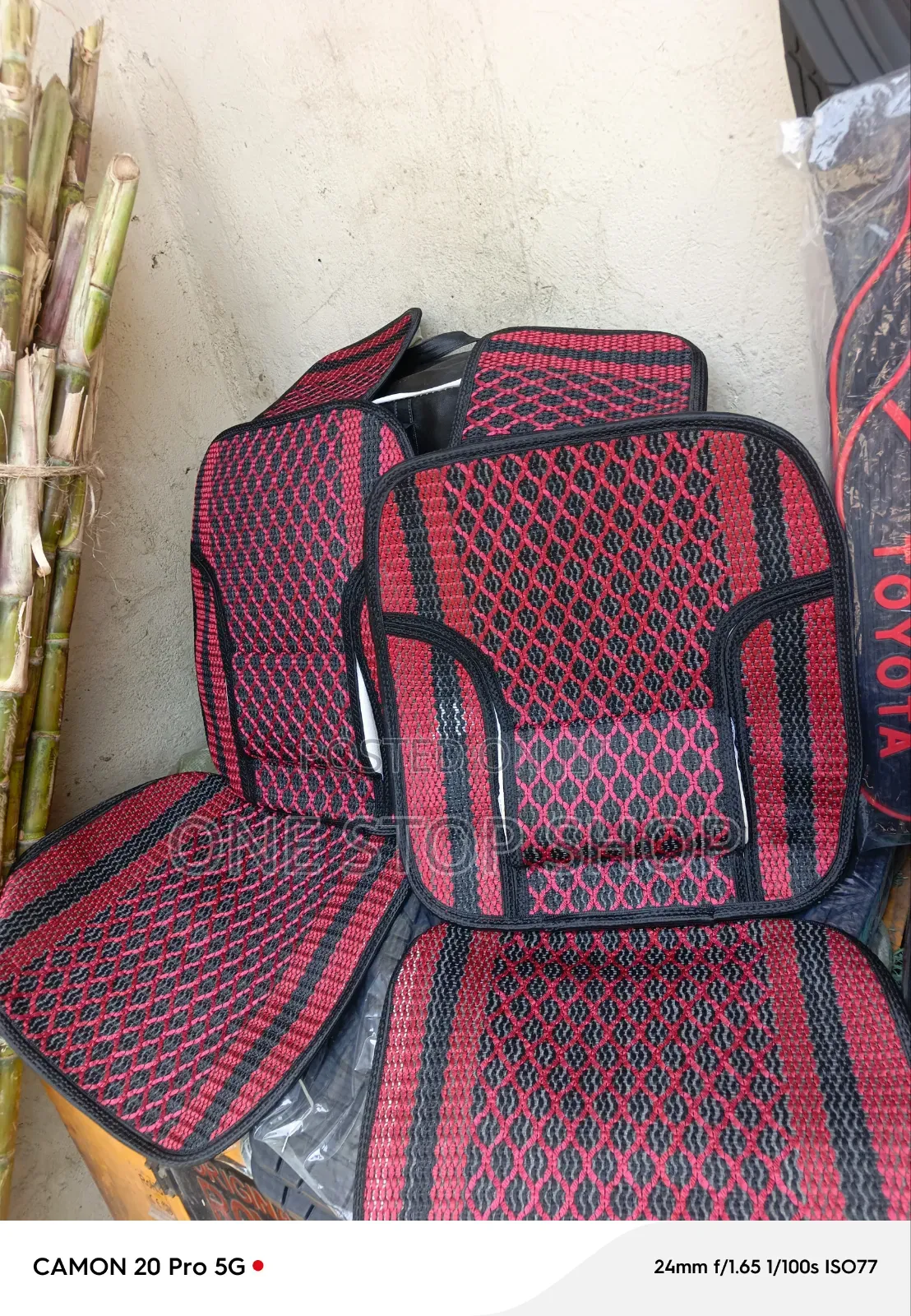 2pc Truck Driver en Co Driver Seat Polyester Covers