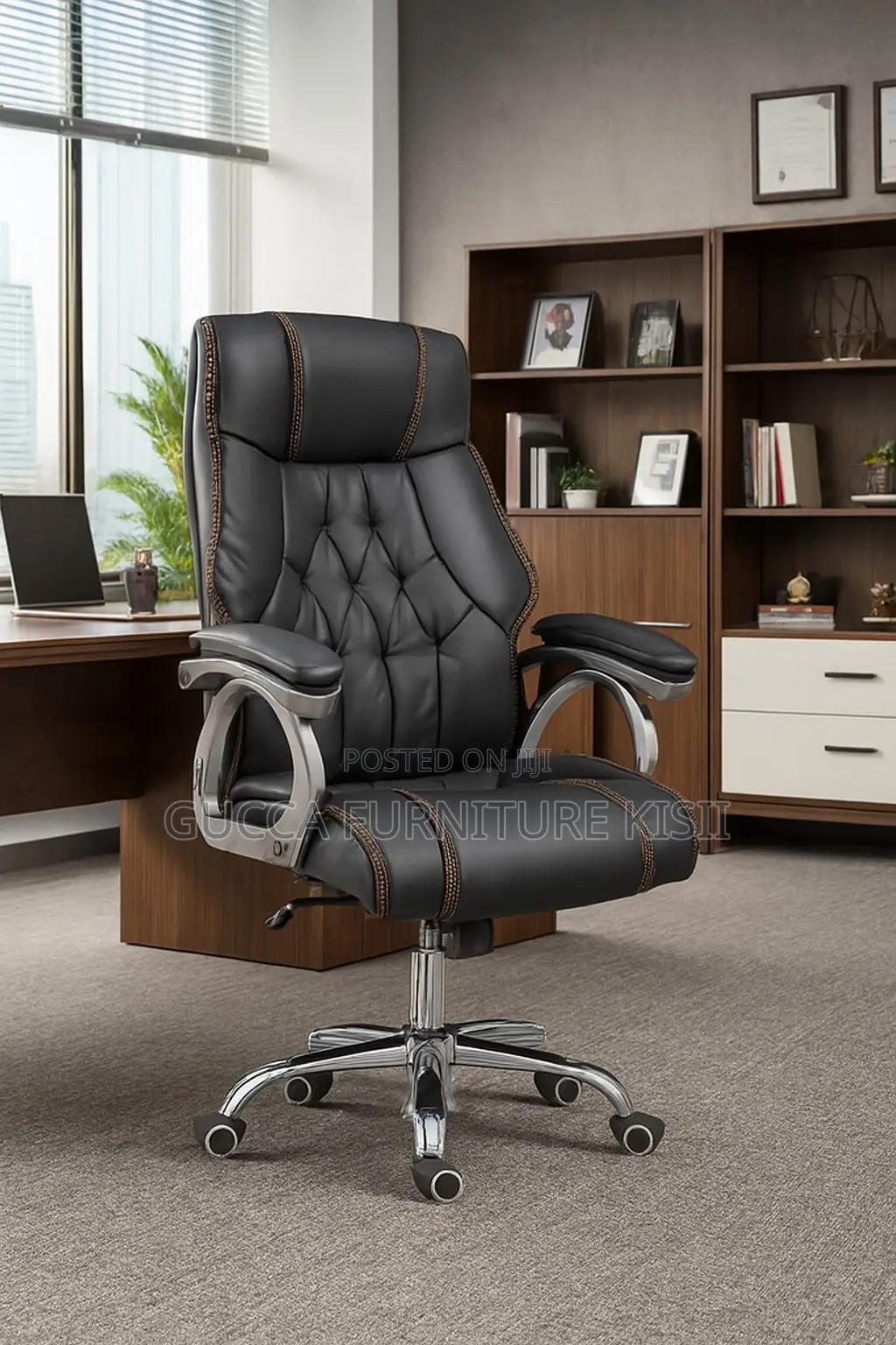 Office Chair; PU Leather Executive Chair