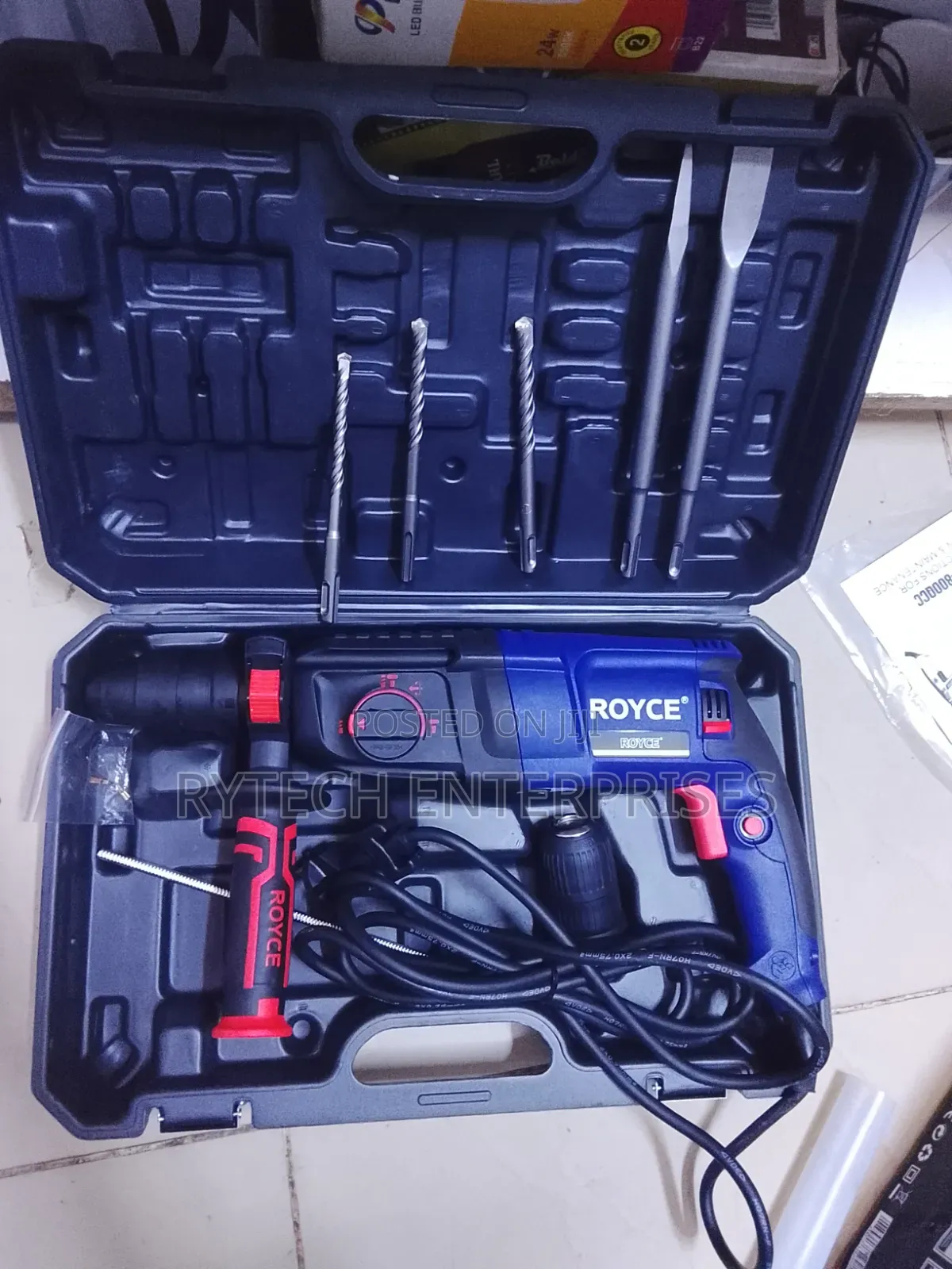 Royce 800watts Electric Rotary Hammer Drill