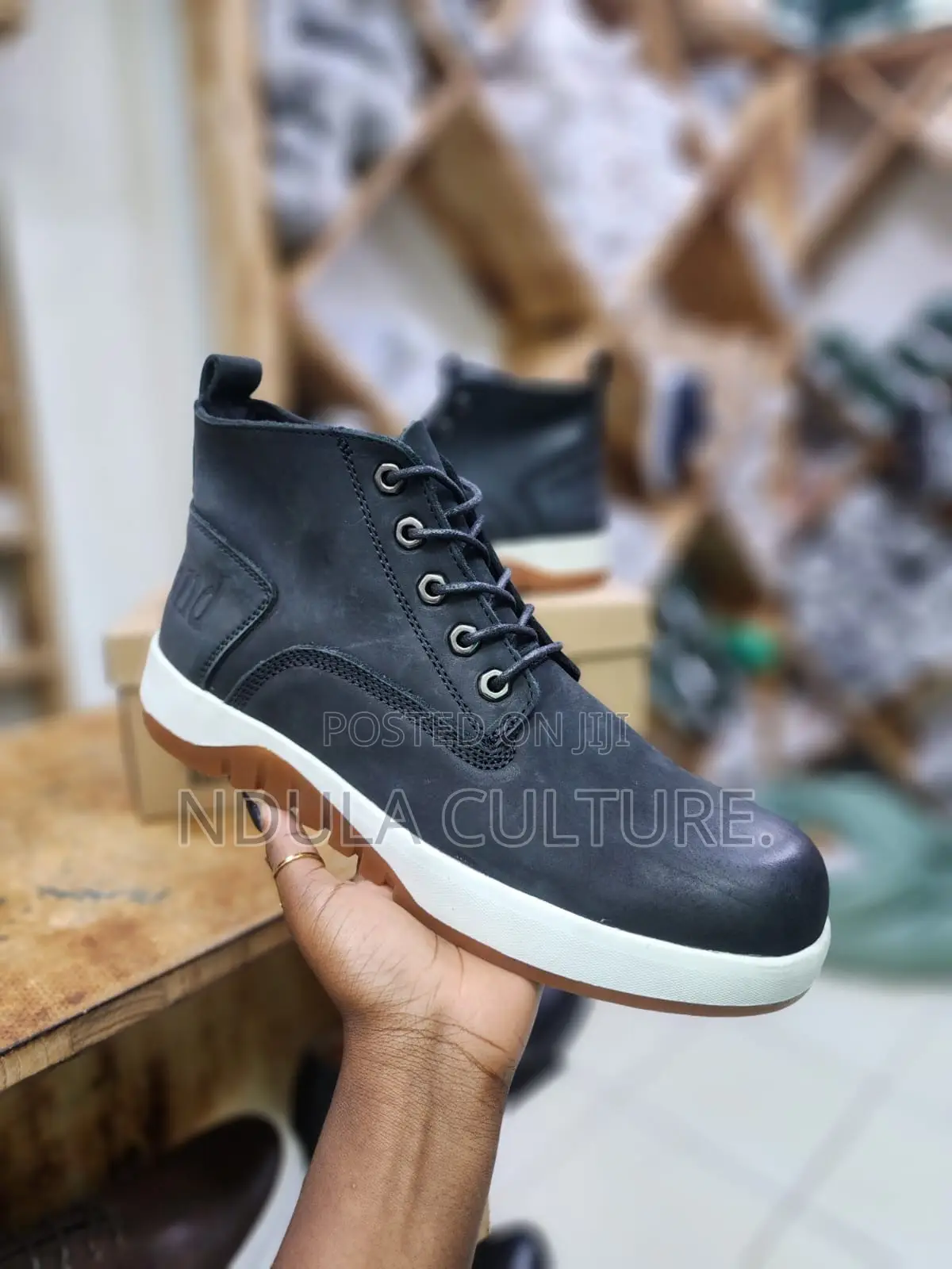 Timberland Soft Suede and Leather Casual Boots