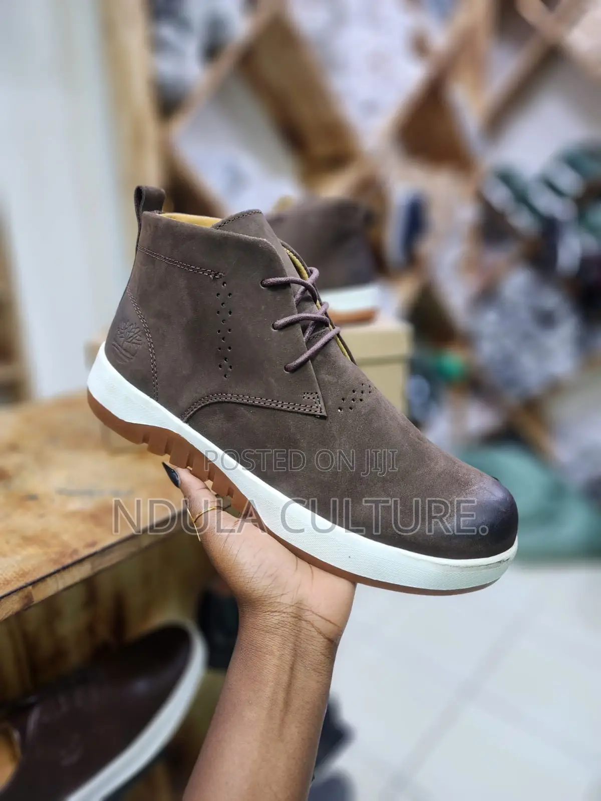 Timberland Soft Suede and Leather Casual Boots
