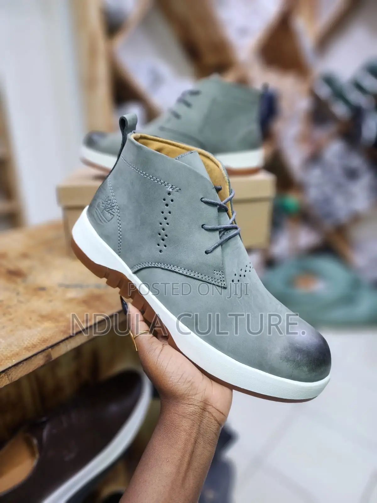 Timberland Soft Suede and Leather Casual Boots
