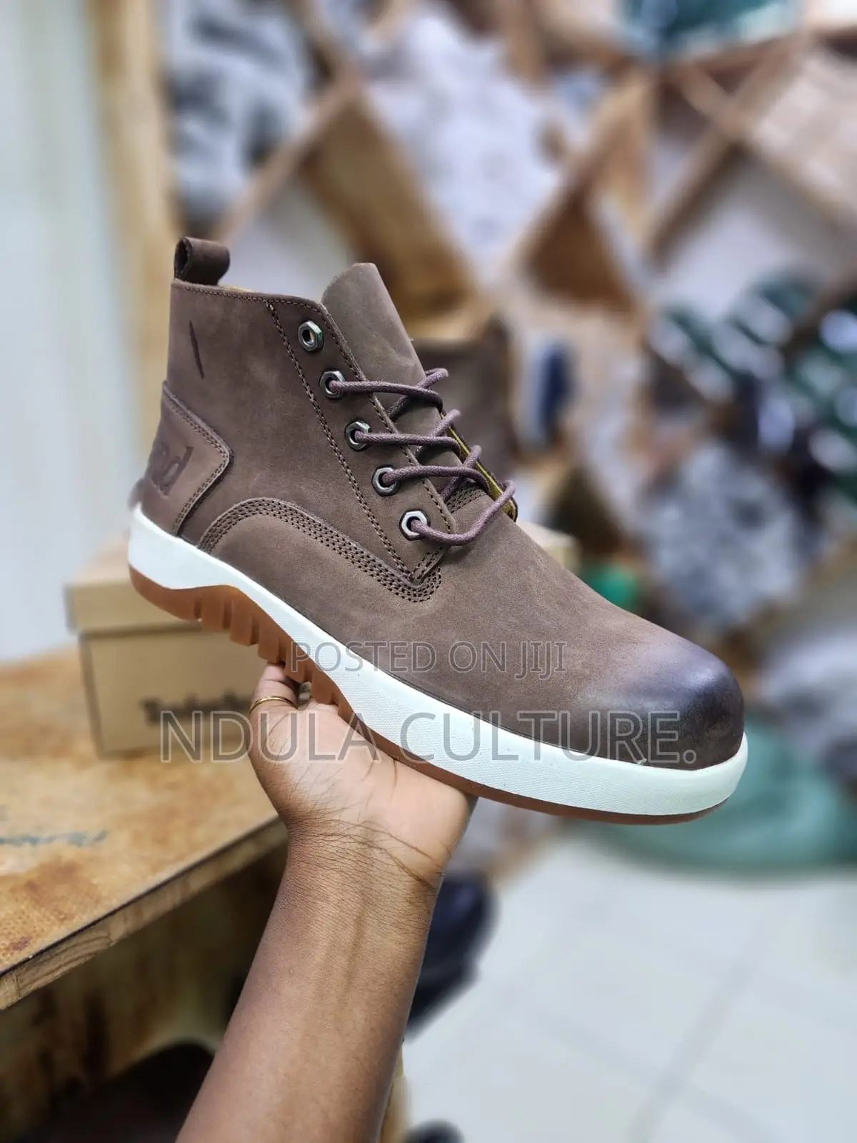 Timberland Soft Suede and Leather Casual Boots