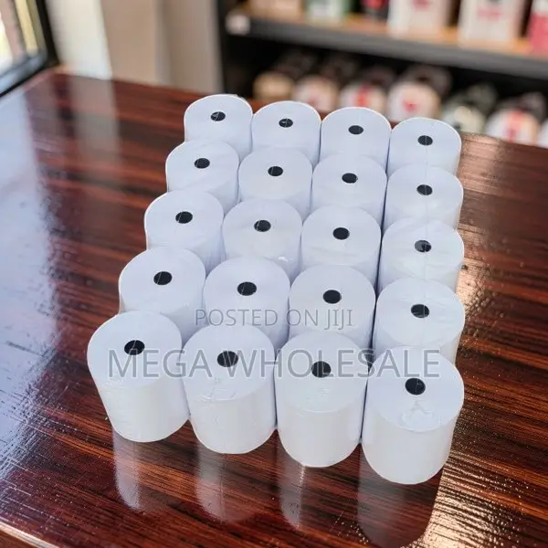 Quality 20 Pieces of 80mm by 80mm by 13mm Thermal Paper Rolls