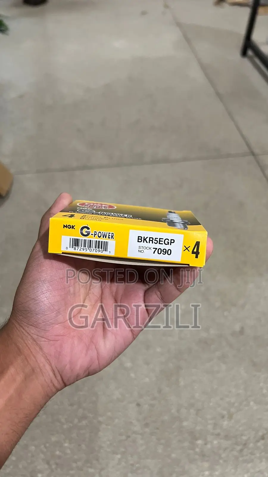 BKR5EGP NGK G-Power Platinum Spark Plug - Genuine, Sealed Box