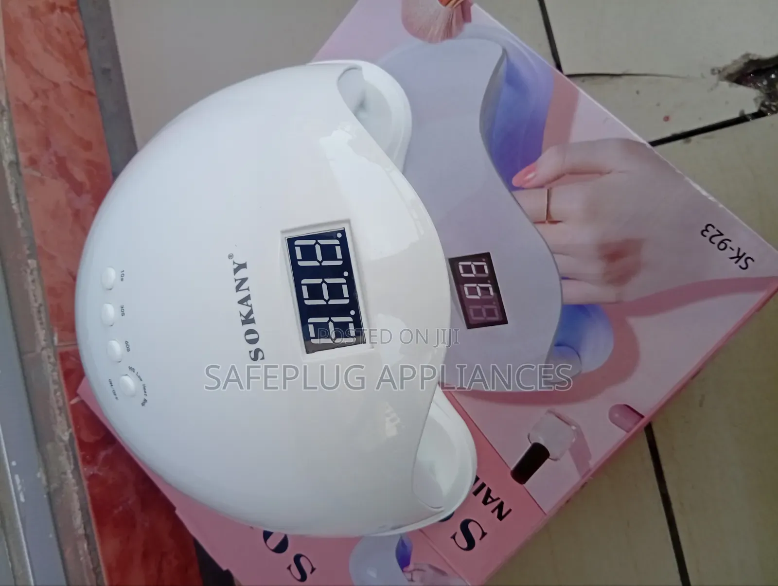 Professional UV Nail Lamp – Portable Gel Polish Curing Light ✨