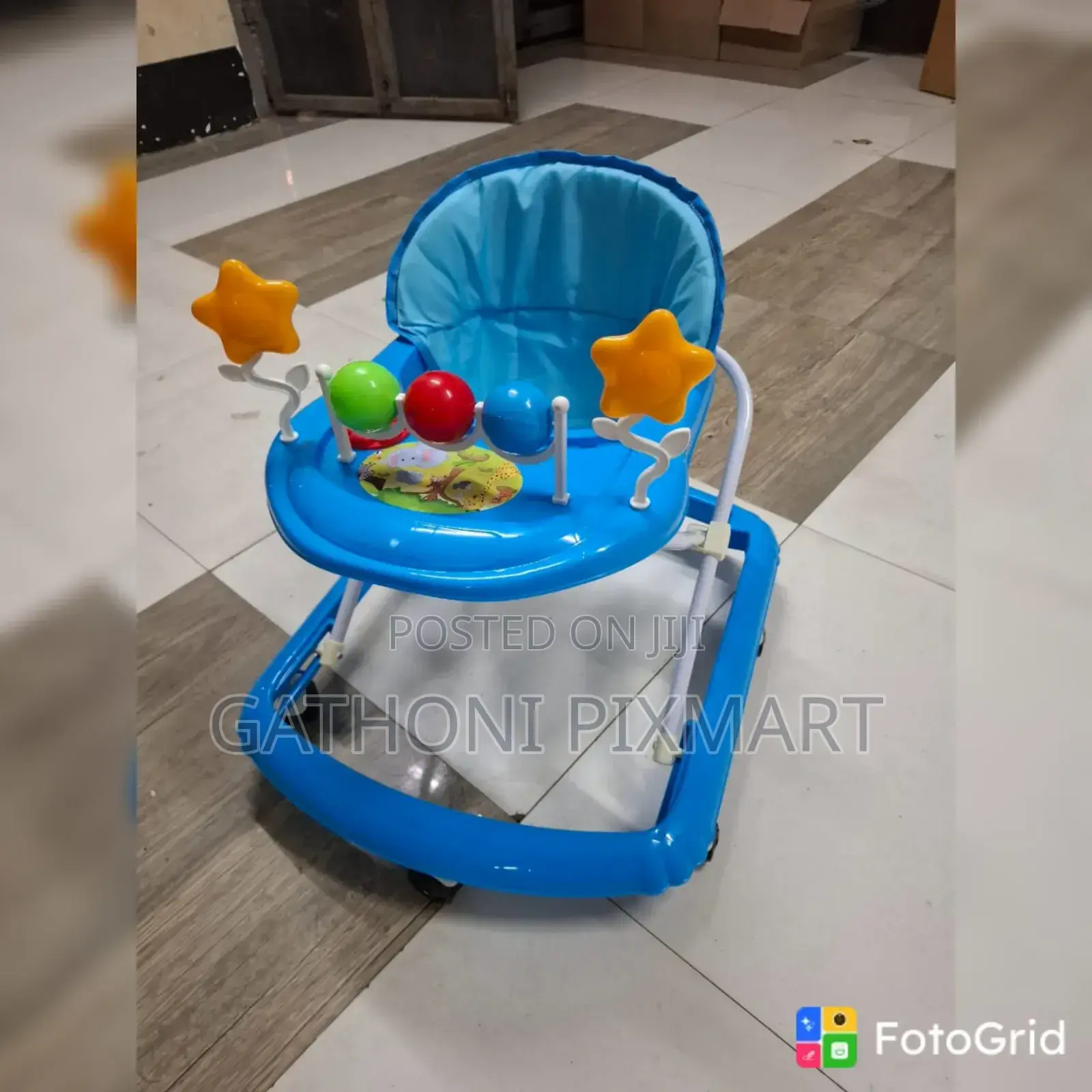 Baby Walker – Adjustable & Comfortable Infant Activity Walker 👶✨
