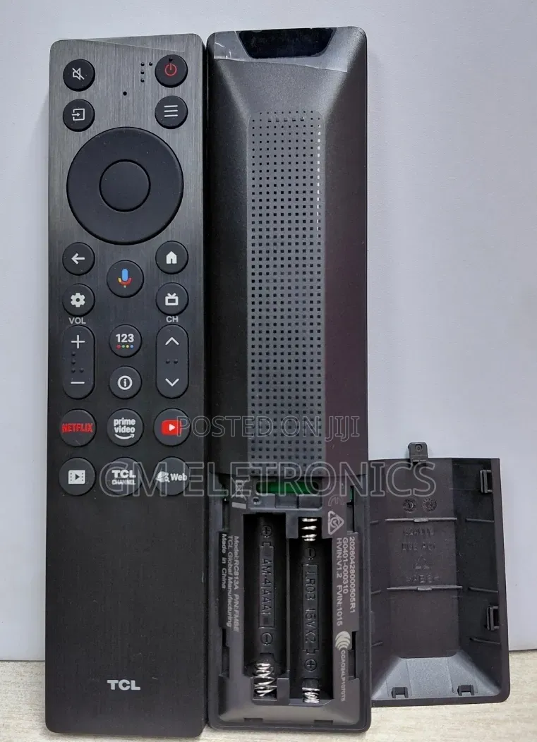 Original TCL Voice Remote for QD-Mini, LED, 4K, UHD & Google Smart TVs