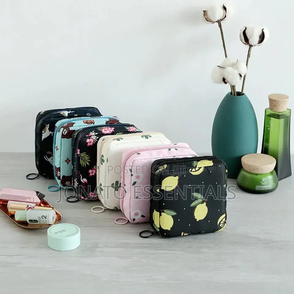 Sanitary Pads or Makeup Organizer, Bag, Pouch