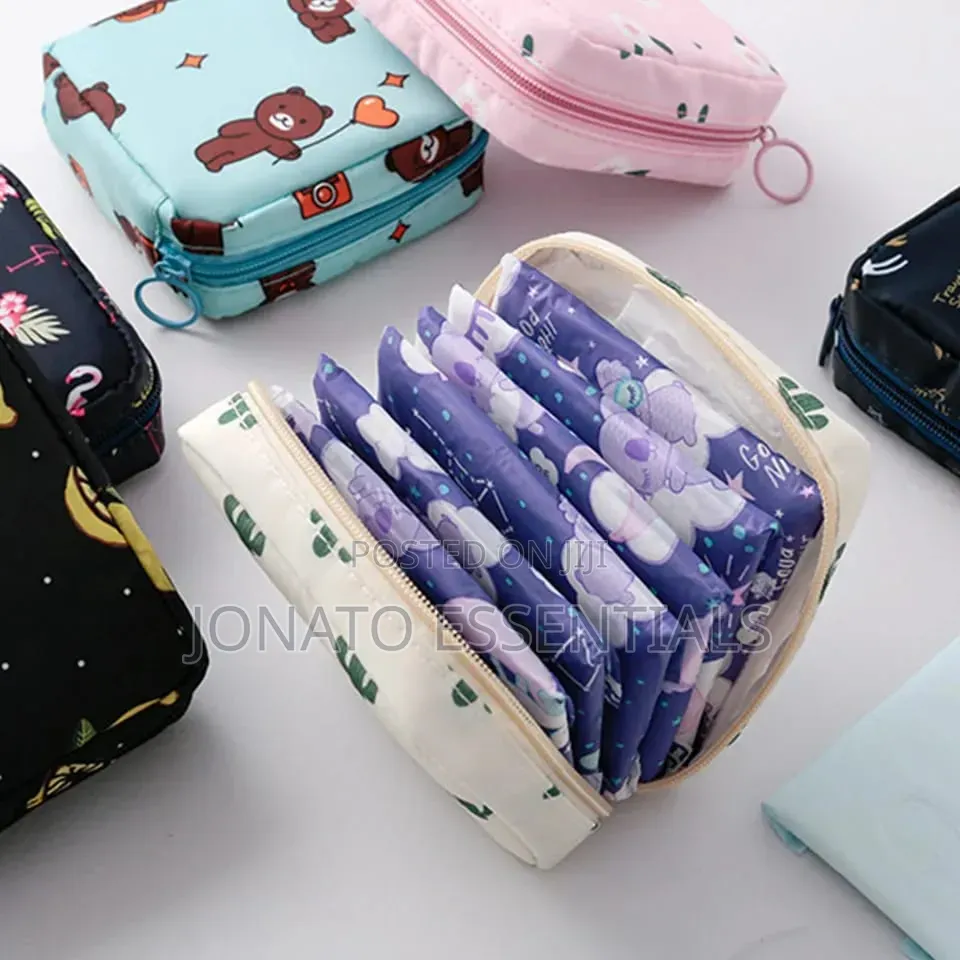 Sanitary Pads or Makeup Organizer, Bag, Pouch