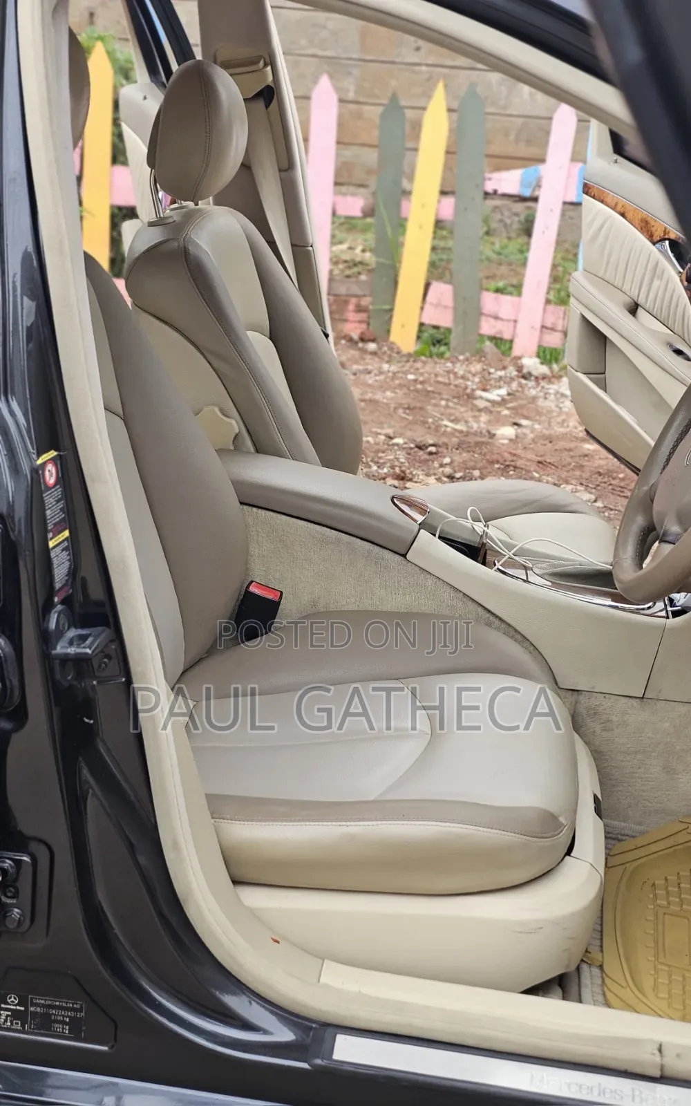 Mercedes-Benz E200 2005 Black
