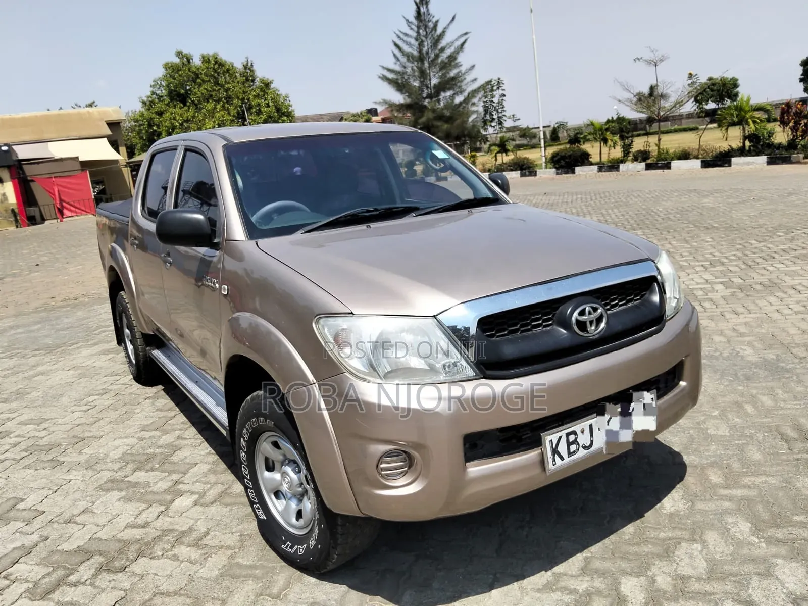 Toyota Hilux 2.5 D-4D Double Cab 2008 Brown