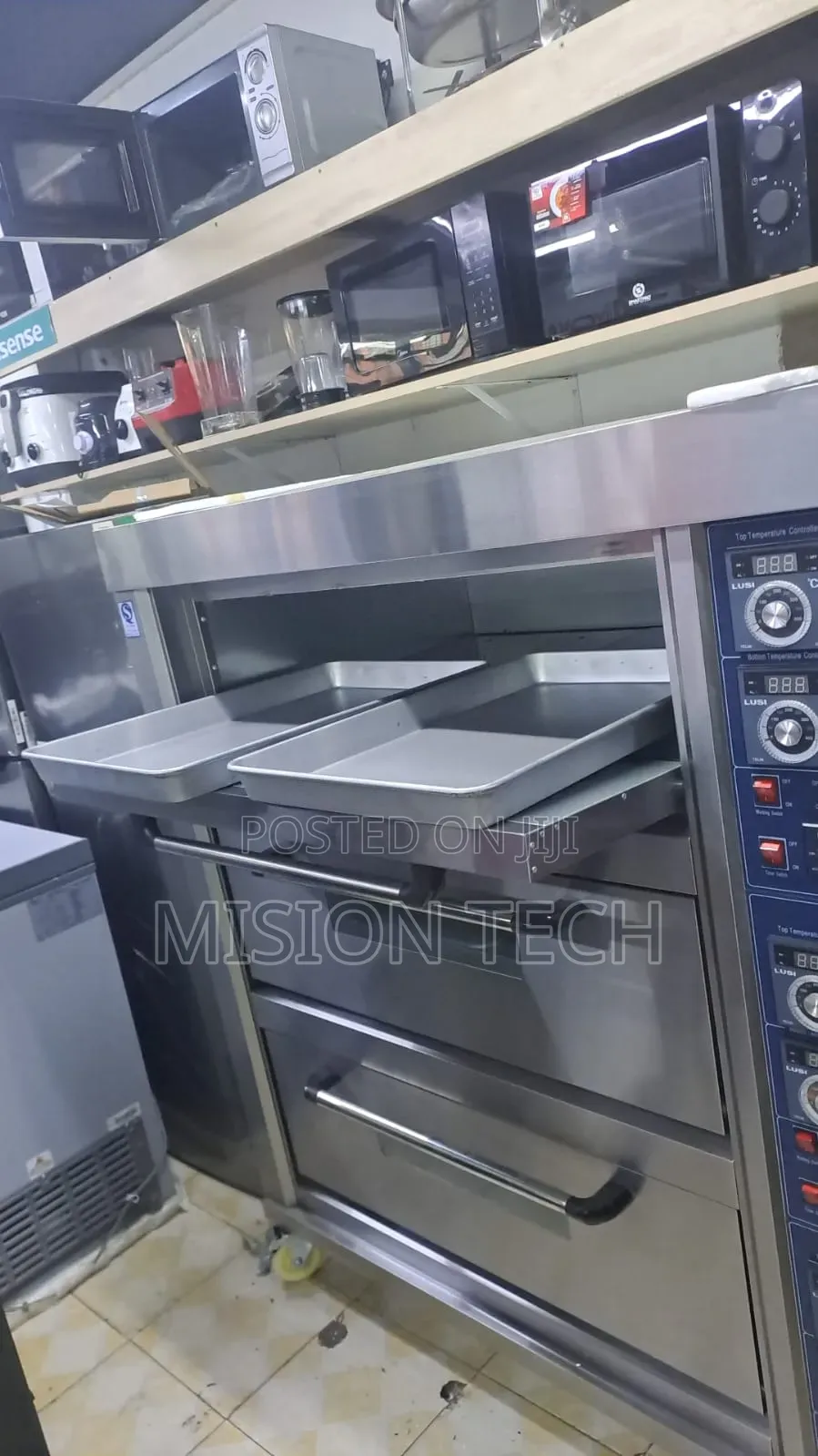 Euromax Commercial Oven 3 Decks-6 Trays