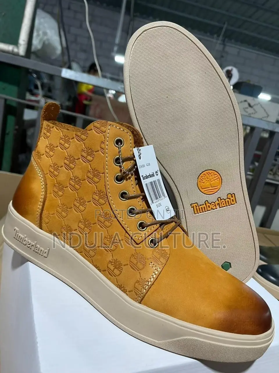 Timberland Logos High Top Lace Up Boots