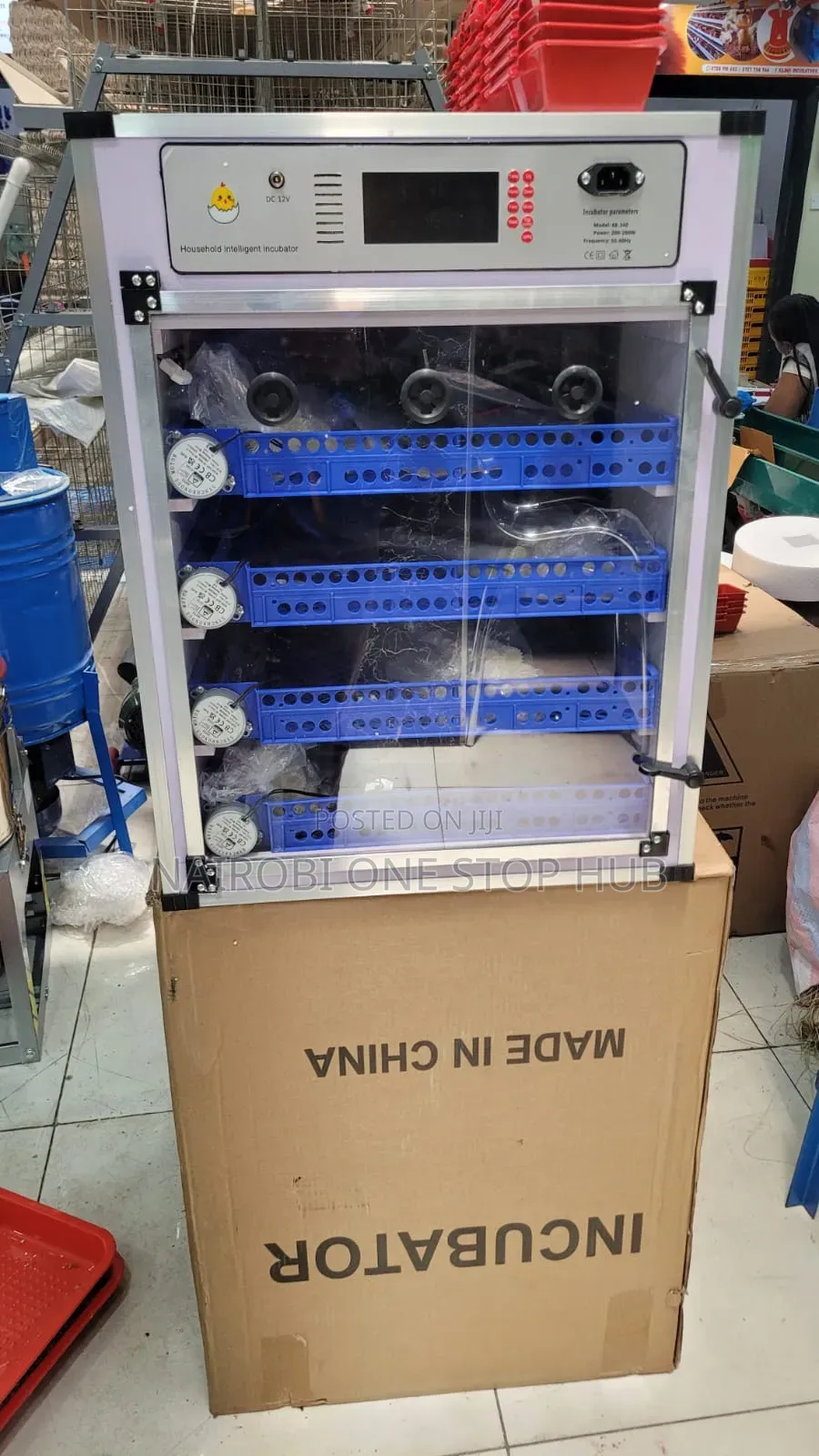 204 -Egg Automatic Egg Incubator Drawer Type