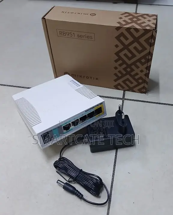 MikroTik RB951Ui-2HnD Wireless Network Router – 5-Port