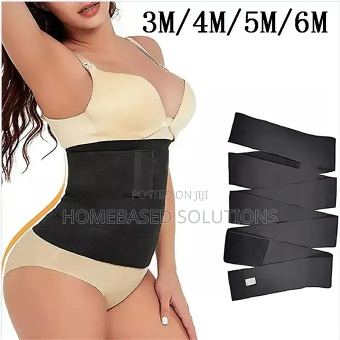 6m Waist Trainer -Black