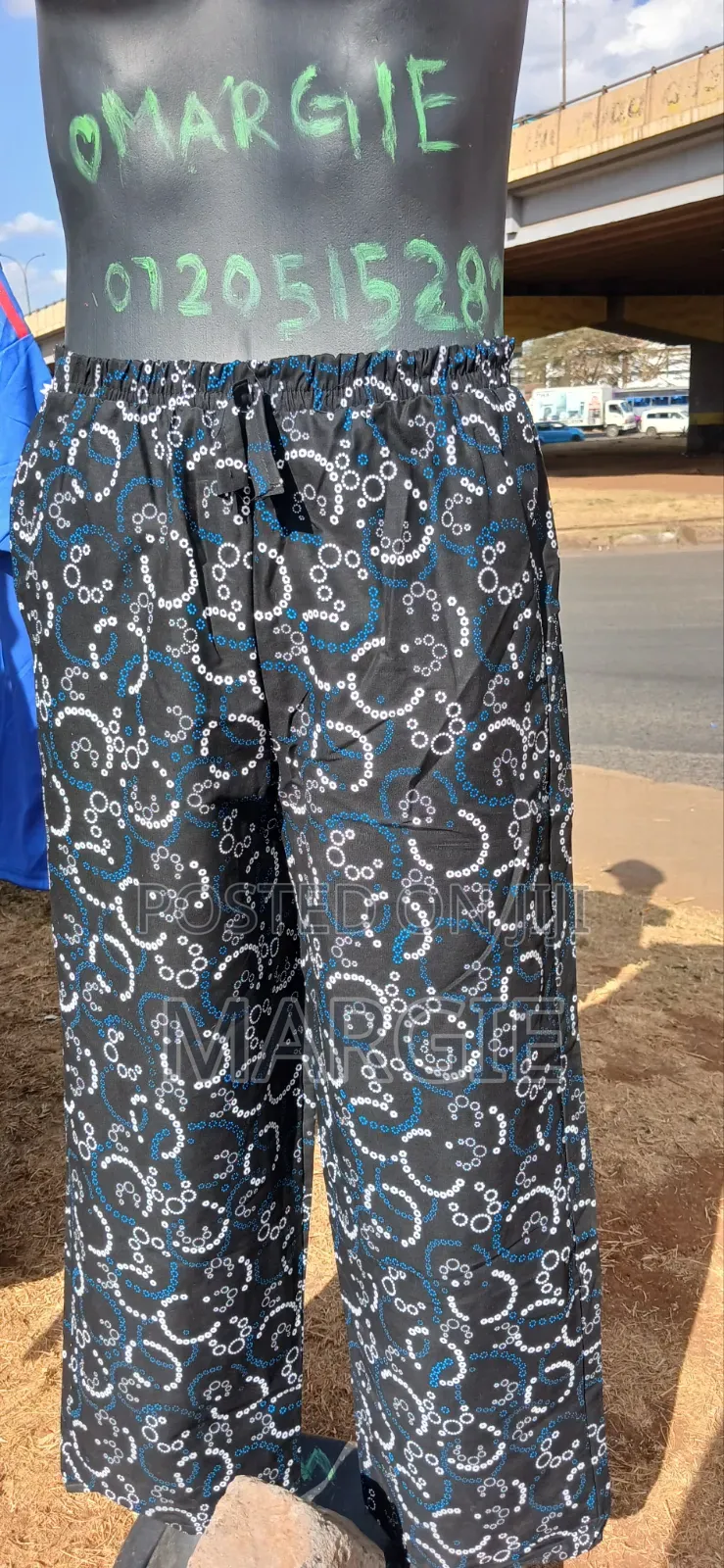Unisex Ankara/Kitenge Heavy Cotton Palazzo