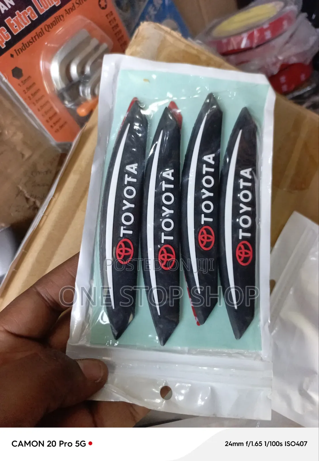 Toyota Door Edge Guards Prevent Minor Bumps Against Walls Orother Cars
