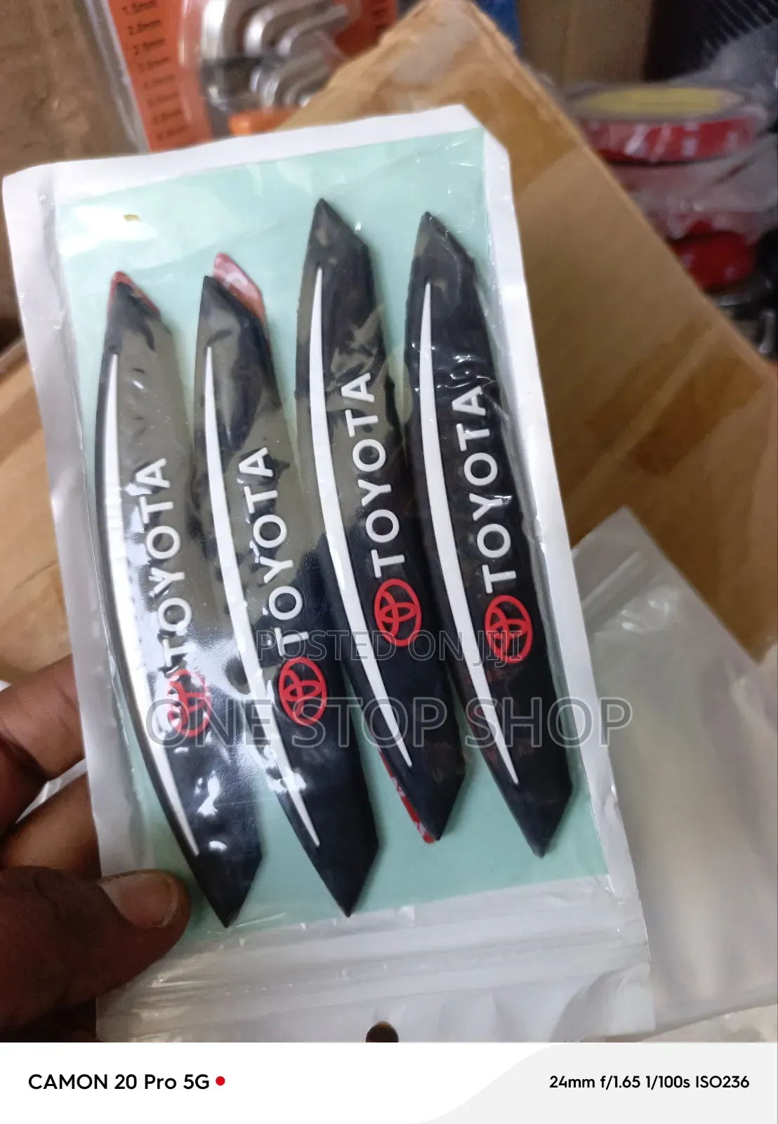 Toyota Door Edge Guards Prevent Minor Bumps Against Walls Orother Cars
