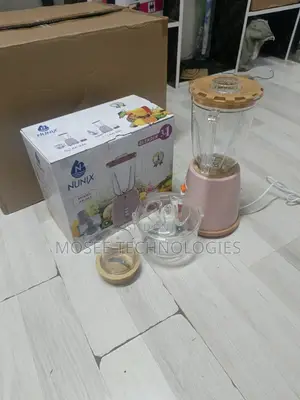Nunix AK-555 3-in-1 Electric Kitchen Blender
