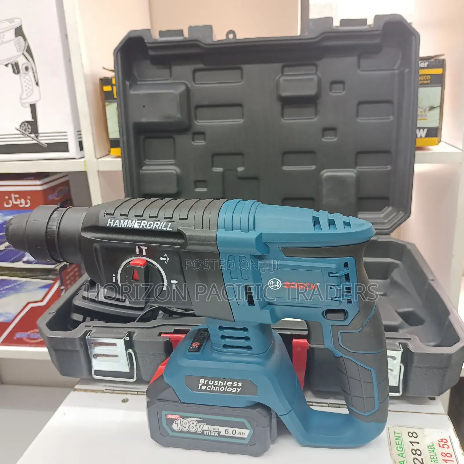 Bosch Cordless Rotary Hammer 198v