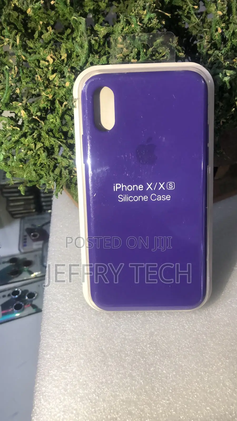 Ultra-Violet Purple Silicone Phone Case Designed for the iPhone X