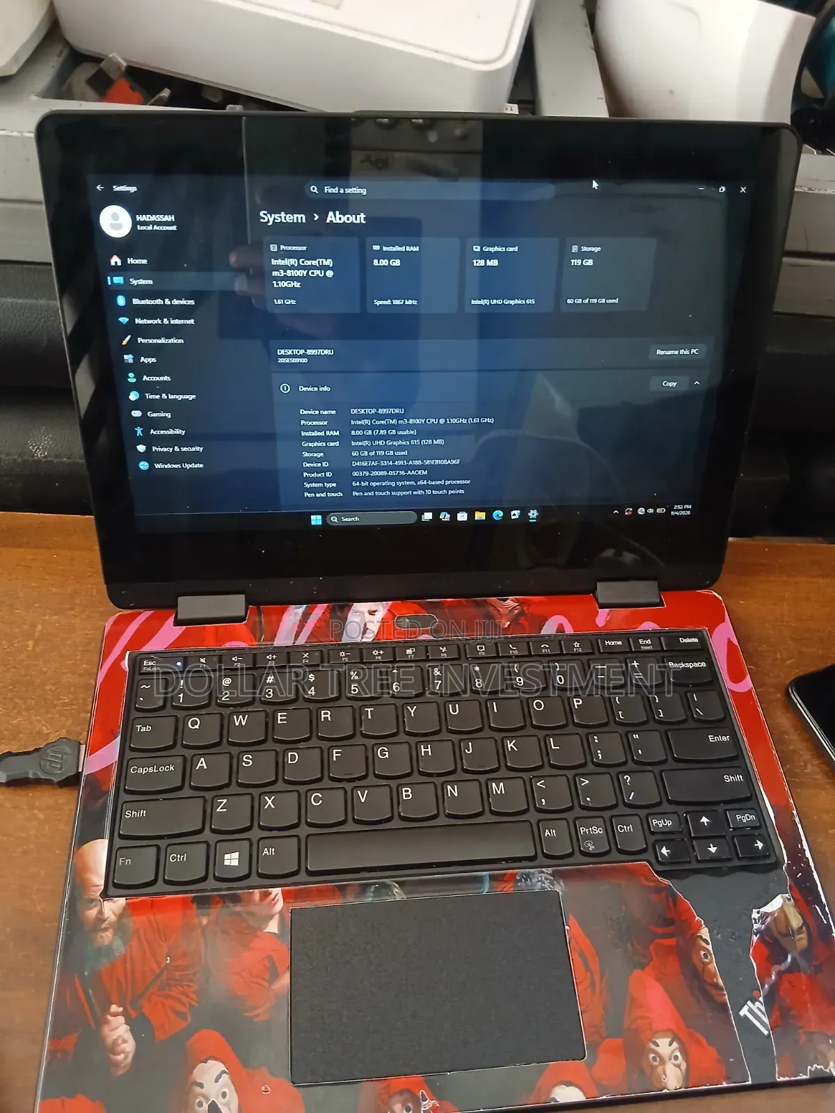 Laptop Lenovo Yoga 11e 8GB Intel Core M3 SSD 128GB